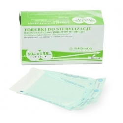 TOREBKI DO STERYLIZACJI 90MM X 135MM 200SZT